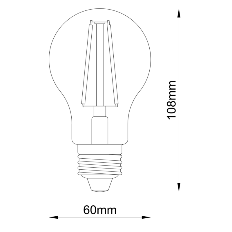 A60 FROSTED E27 DIMMABLE