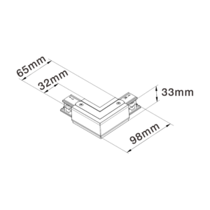 L SHAPE CONNECTOR