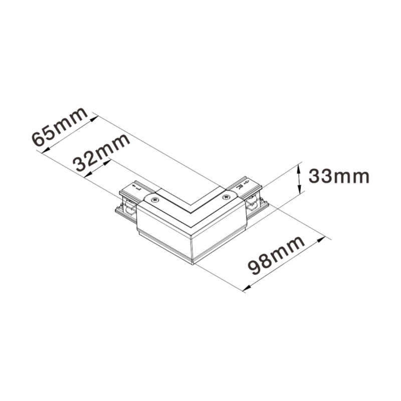 L SHAPE CONNECTOR