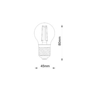 GLOBE FROSTED E27 DIMMABLE