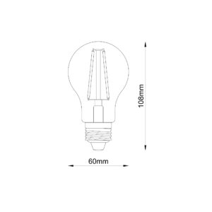 A60 CLEAR E27 DIMMABLE
