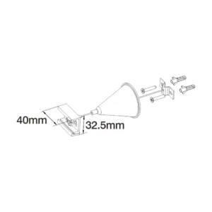 Wire suspension kit TRACK SUSPENSION KIT - view 2