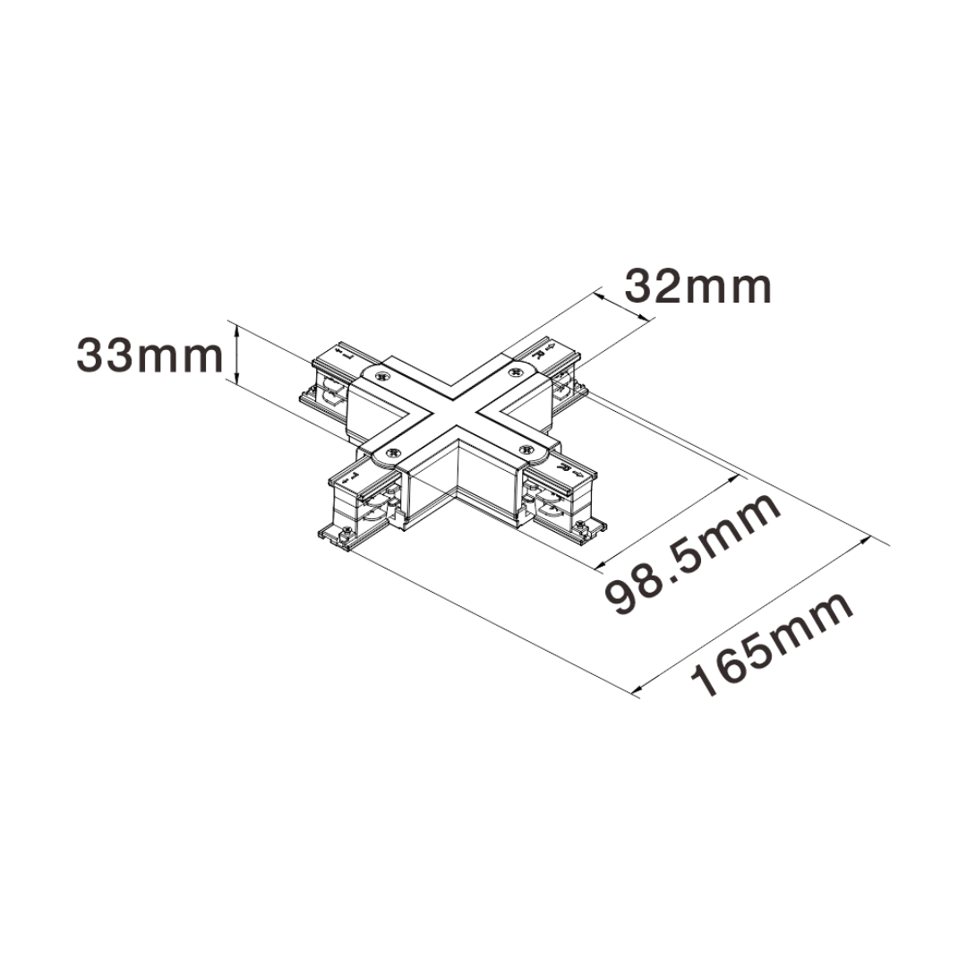 4 WAY CONNECTOR - alacio.com.au